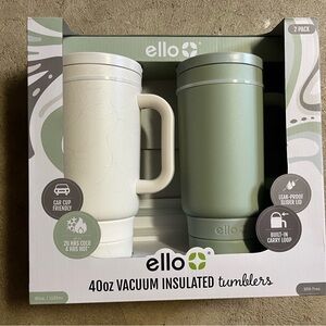 Ello 40oz Vacuum Insulated Tumblers Set